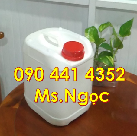 Can nhựa 5 lít vuông màu đỏ, can nhựa 4 lít nắp garenty, can nhựa 2L