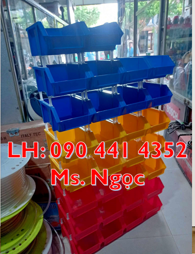 Chuyên khay nhựa đựng ốc vít, dụng cụ sửa xe máy A5 , A6, A8, A9 xanh