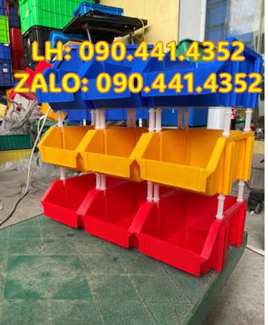 Chuyên khay nhựa đựng ốc vít, dụng cụ sửa xe máy A5 , A6, A8, A9 xanh