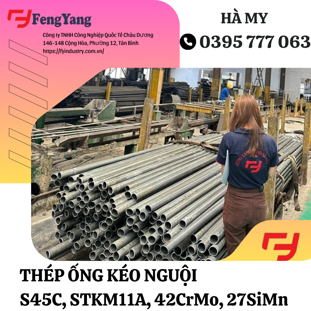 Thép ống kéo nguội S45C, STKM11A, 42CrMo..