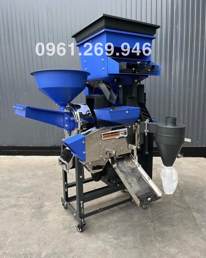 Máy xát gạo nghiền cám bầu gió Vinmax VMG4289