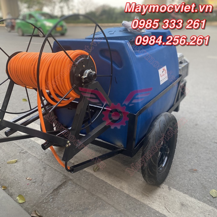 Máy phun thuốc công nghiệp kéo tay thùng phuy PT200D