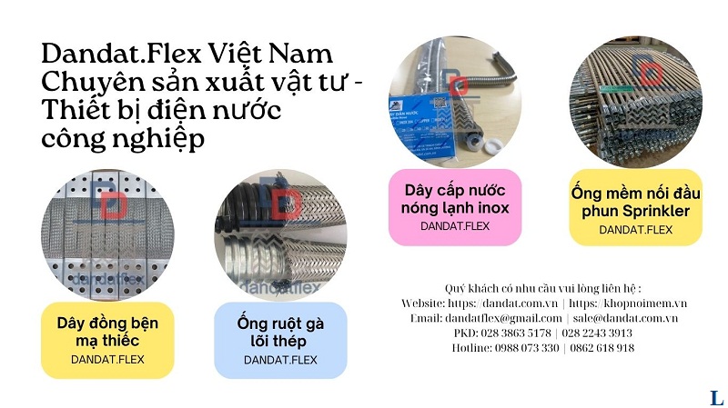 Dây cấp nước nóng lạnh inox, dây dẫn nước inox 304, ống cấp nước inox