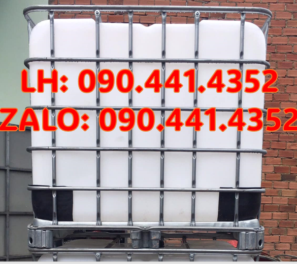 Tank nhựa cũ bao nhiêu, bán bồn nhựa 1000L nhập khẩu đẹp, trắng, sạch