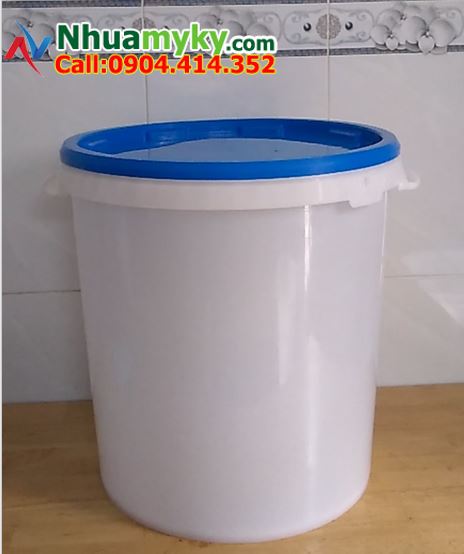 SX vỏ thùng sơn 22 lít màu sắc theo yêu cầu, thùng sơn 25 lít màu vàng