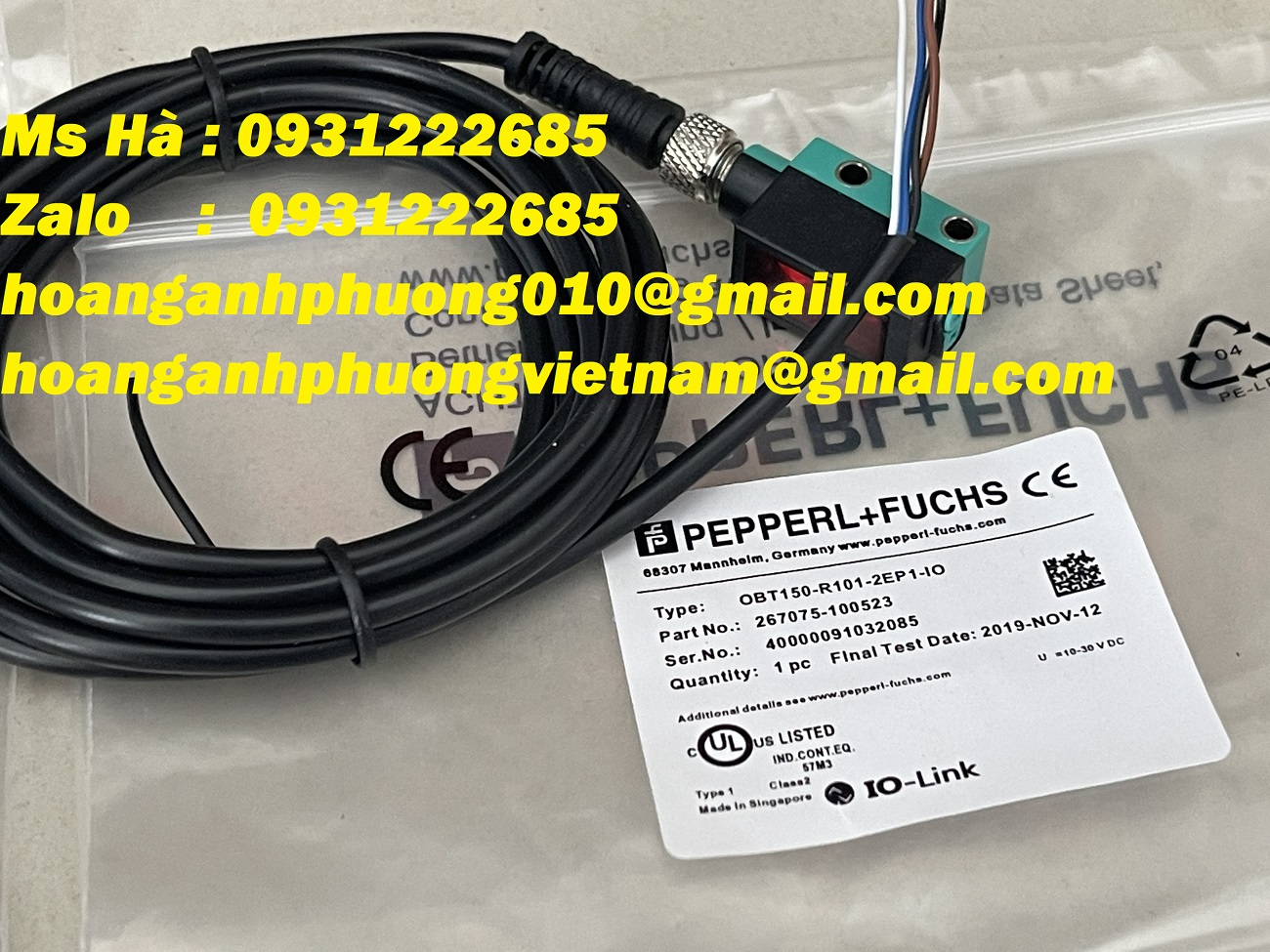 Nhận báo giá tốt dòng cảm biến OBT150-R101-2EP1-IO pepperl+Fuchs