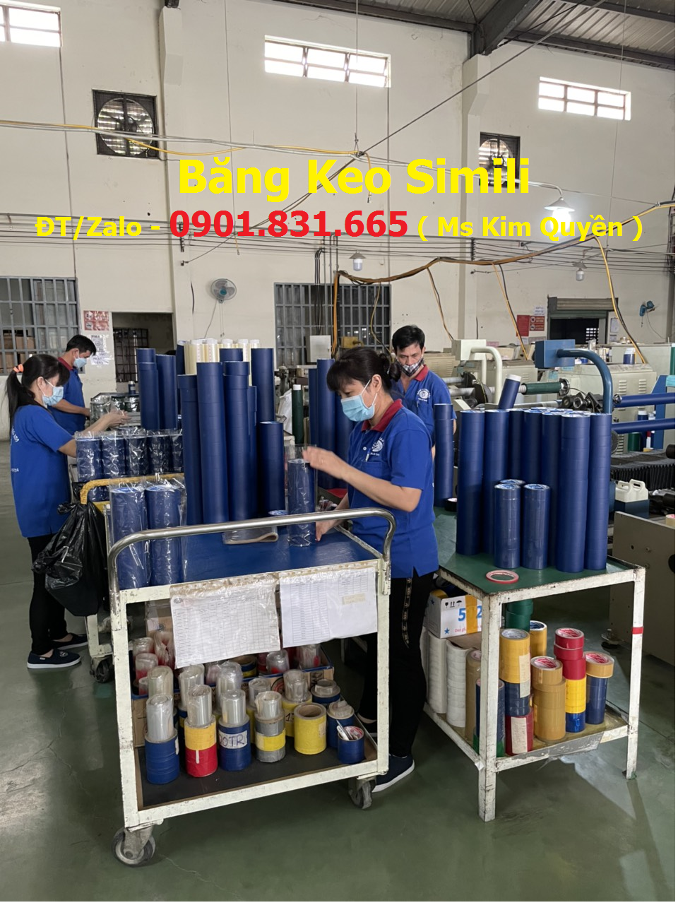 Xưởng sản xuất Băng keo Simili - Chất lượng giá sỉ