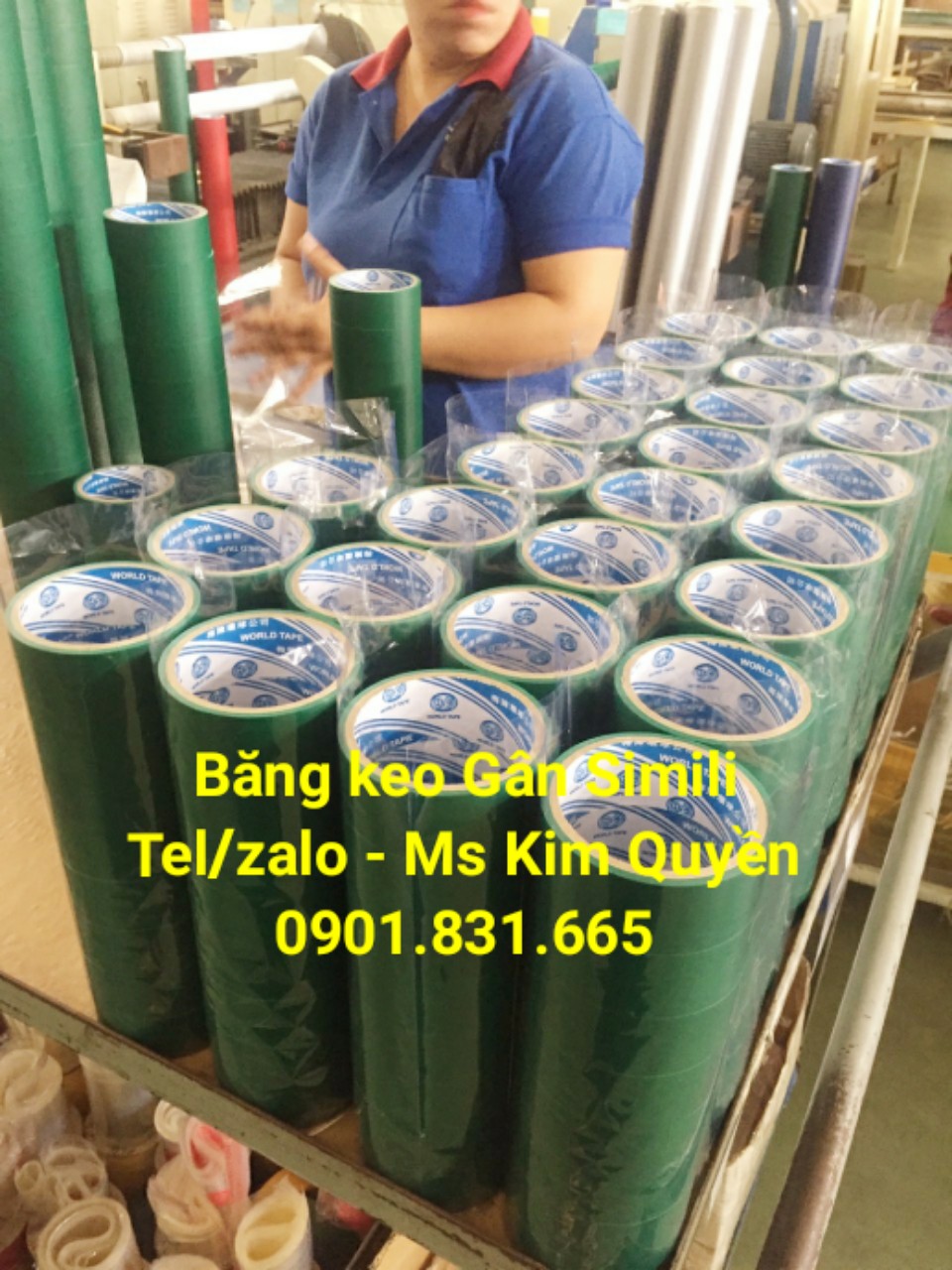 Xưởng sản xuất Băng keo Simili - Chất lượng giá sỉ