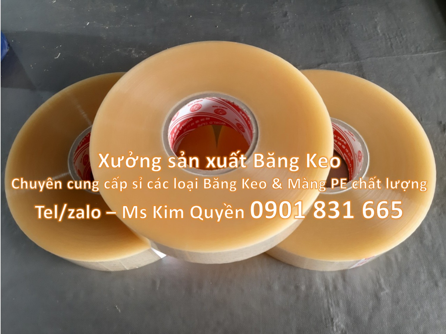 Cung cấp sỉ Băng keo Trong, Đục 2kg - Giá sỉ tại xưởng sản xuất