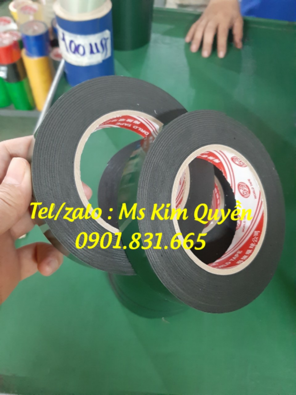 Băng keo xốp đen 2 mặt 2F4 - Giá sỉ Tại Xưởng Sản xuất