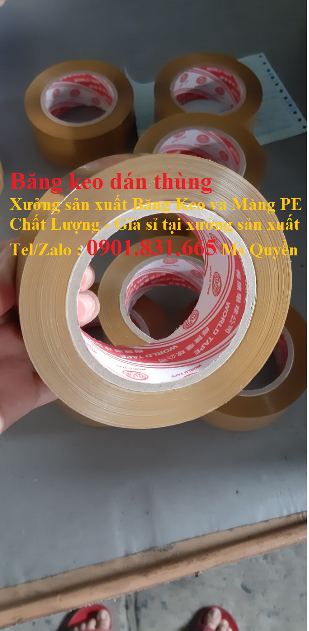 Cung cấp sỉ Băng Keo Trong, Đục 1,8kg - Giá tại Xưởng sản xuất