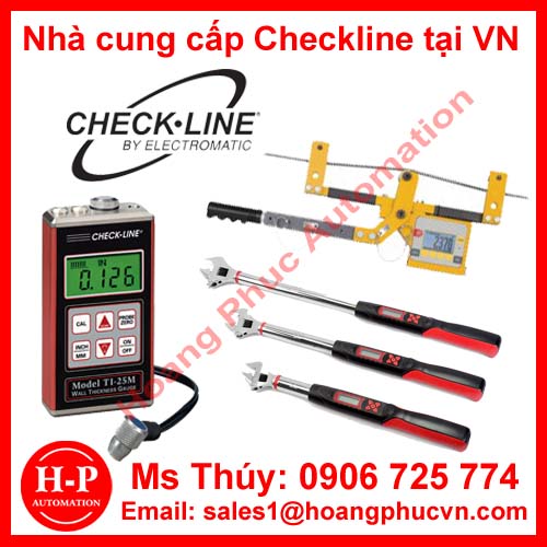 Nhà cung cấp máy đo độ cứng Checkline tại việt nam