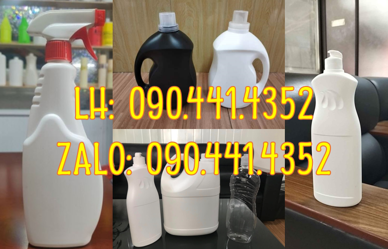 Can nhựa 4 lít đựng nước giặt, can nhựa 5 lít đựng nước rửa bình sữa