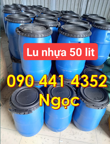 Thùng phuy đựng 60 lít, thùng phuy chứa hóa chất 50 lít, phuy nhựa 30L