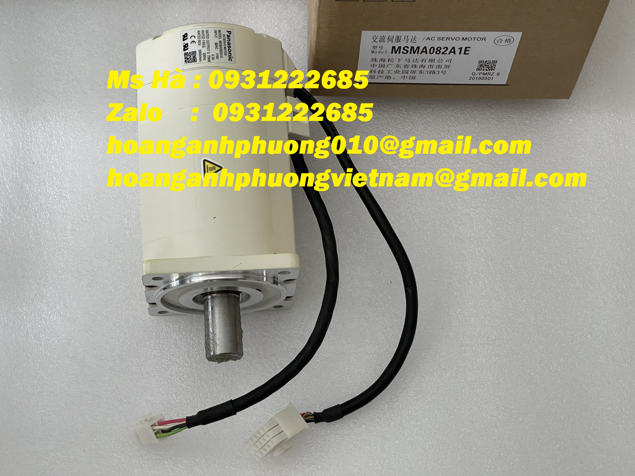 Giá nhập ưu đãi - Động cơ Panasonic MSMA082A1E - Bình Dương
