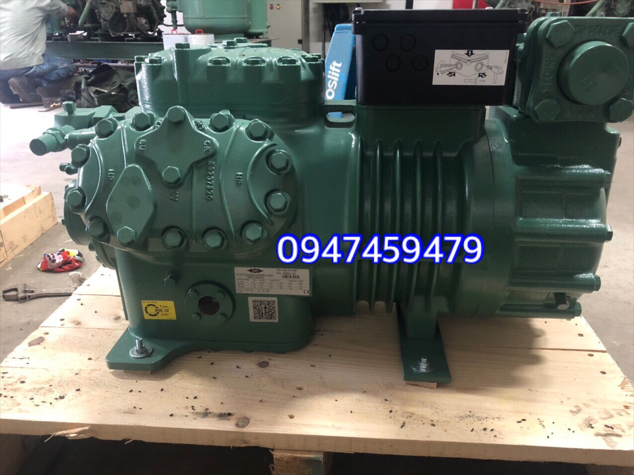 phân phối block lạnh bitzer 40hp 6GE-40, chính hãng mới 100% tại ANKAC