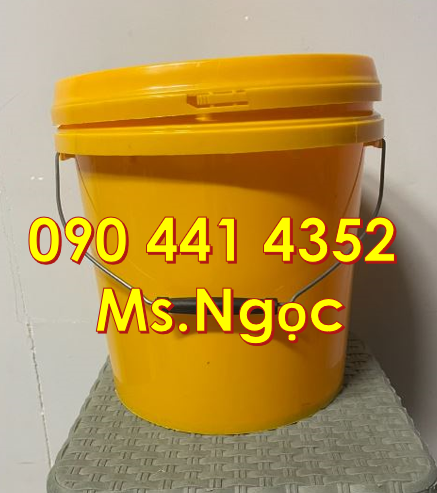 Bán thùng sơn 1 lít quai nhựa, vỏ thùng đựng sơn 2 lít, xô nhựa 4 lít