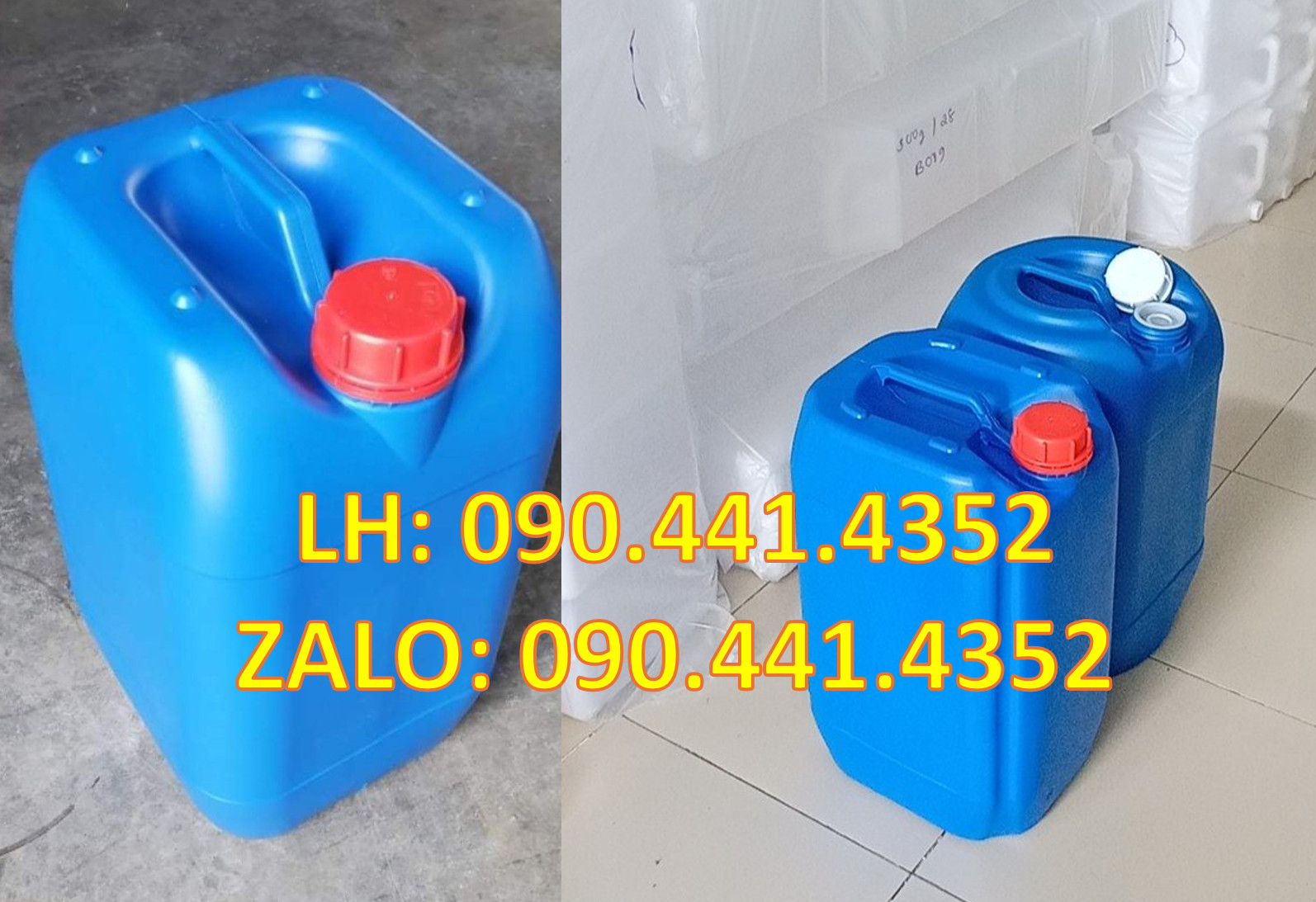 PP can nhựa 10 lít, can nhựa 20 lít giá rẻ, can đựng 25 lít, can nhựa
