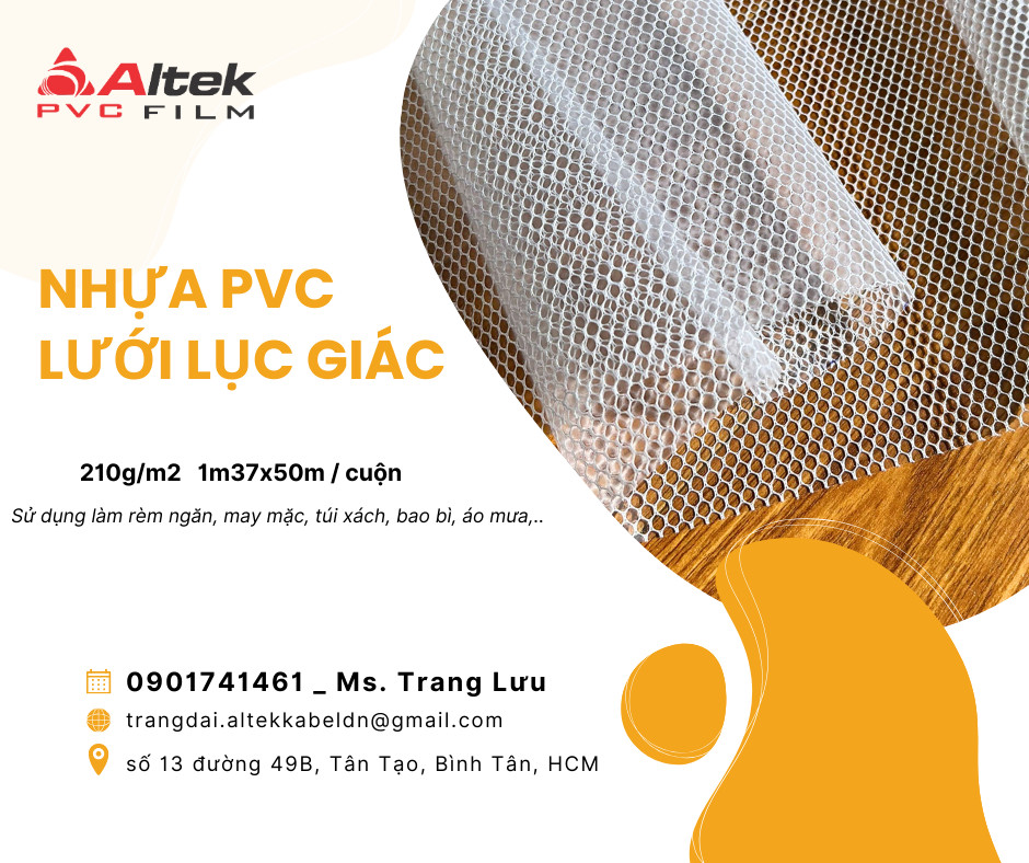 Màng nhựa pvc lưới mềm dẻo tại Hồ Chí Minh