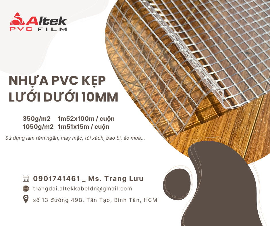 Màng nhựa pvc lưới mềm dẻo tại Hồ Chí Minh