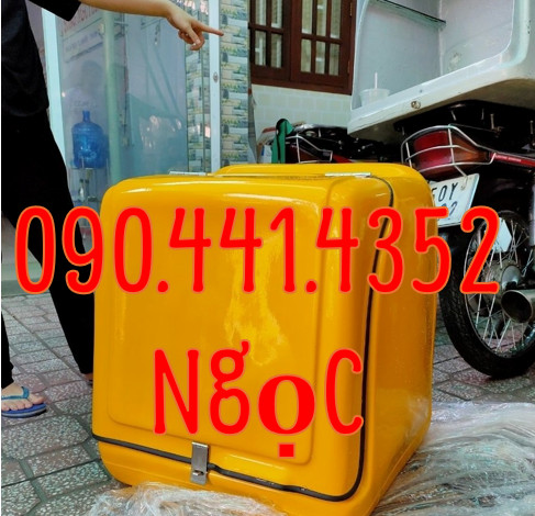 Thùng giao hàng nhựa giá rẻ, thùng ship hàng lạnh, thùng chở hàng đẹp