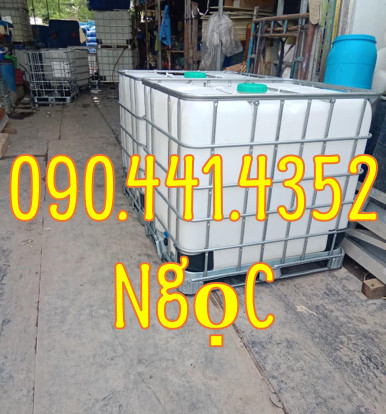 Thùng nhựa cũ 1000 lít giá rẻ, tank nhựa 1000 lít cũ giá rẻ nhất