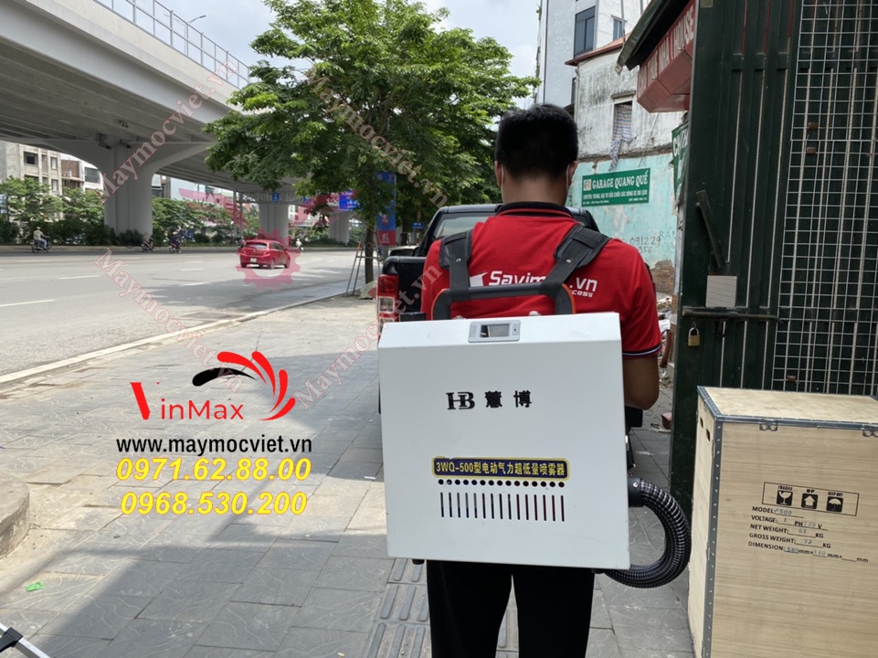 Địa chỉ máy phun phòng mổ bệnh viện, máy phun hóa chất di động VM 3WQ-