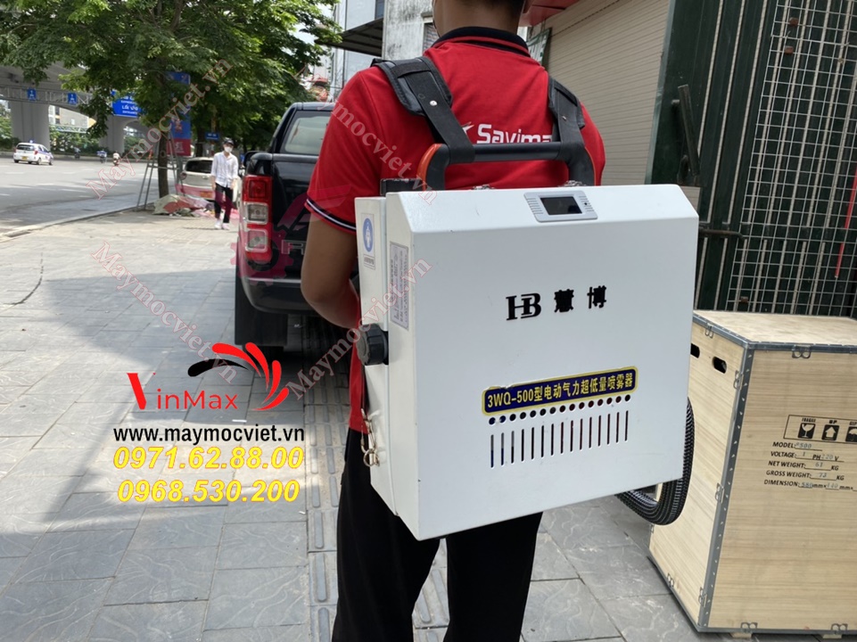 Địa chỉ máy phun phòng mổ bệnh viện, máy phun hóa chất di động VM 3WQ-