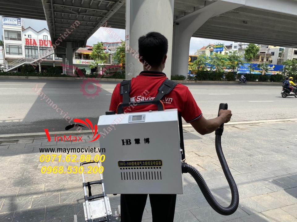 Địa chỉ máy phun phòng mổ bệnh viện, máy phun hóa chất di động VM 3WQ-