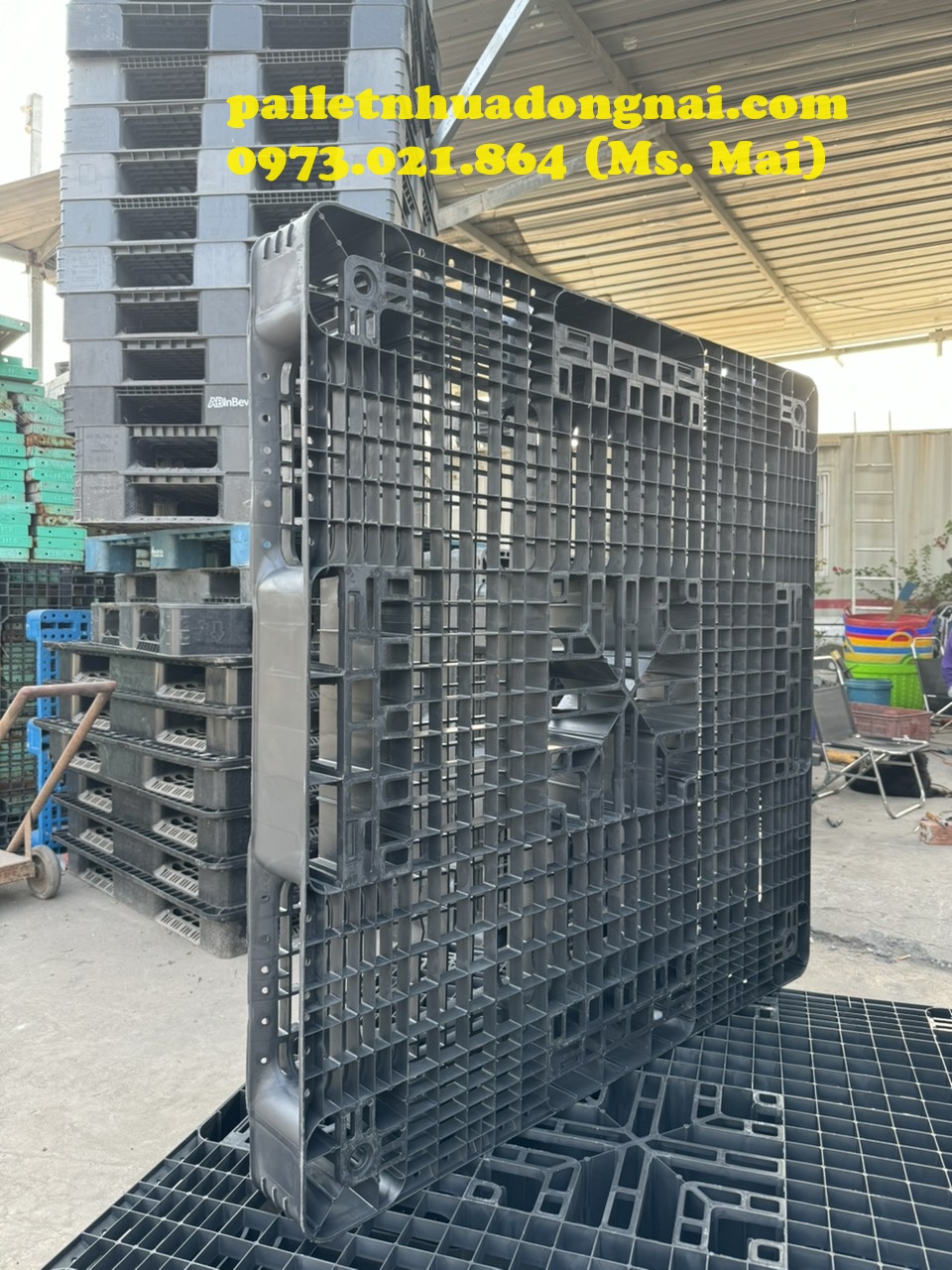 Pallet nhựa cũ Cà Mau giá siêu rẻ, liên hệ 0973021864