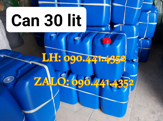 Gía can nhựa 10 lít vuông, can đựng 20 lít hóa chất, can nhựa 25 lít