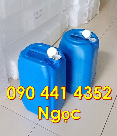 Gía can nhựa 10 lít vuông, can đựng 20 lít hóa chất, can nhựa 25 lít