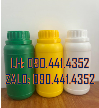 Bình nhựa 1 lít đựng dược phẩm, chai nhựa 0.5 lít đựng hóa chất,
