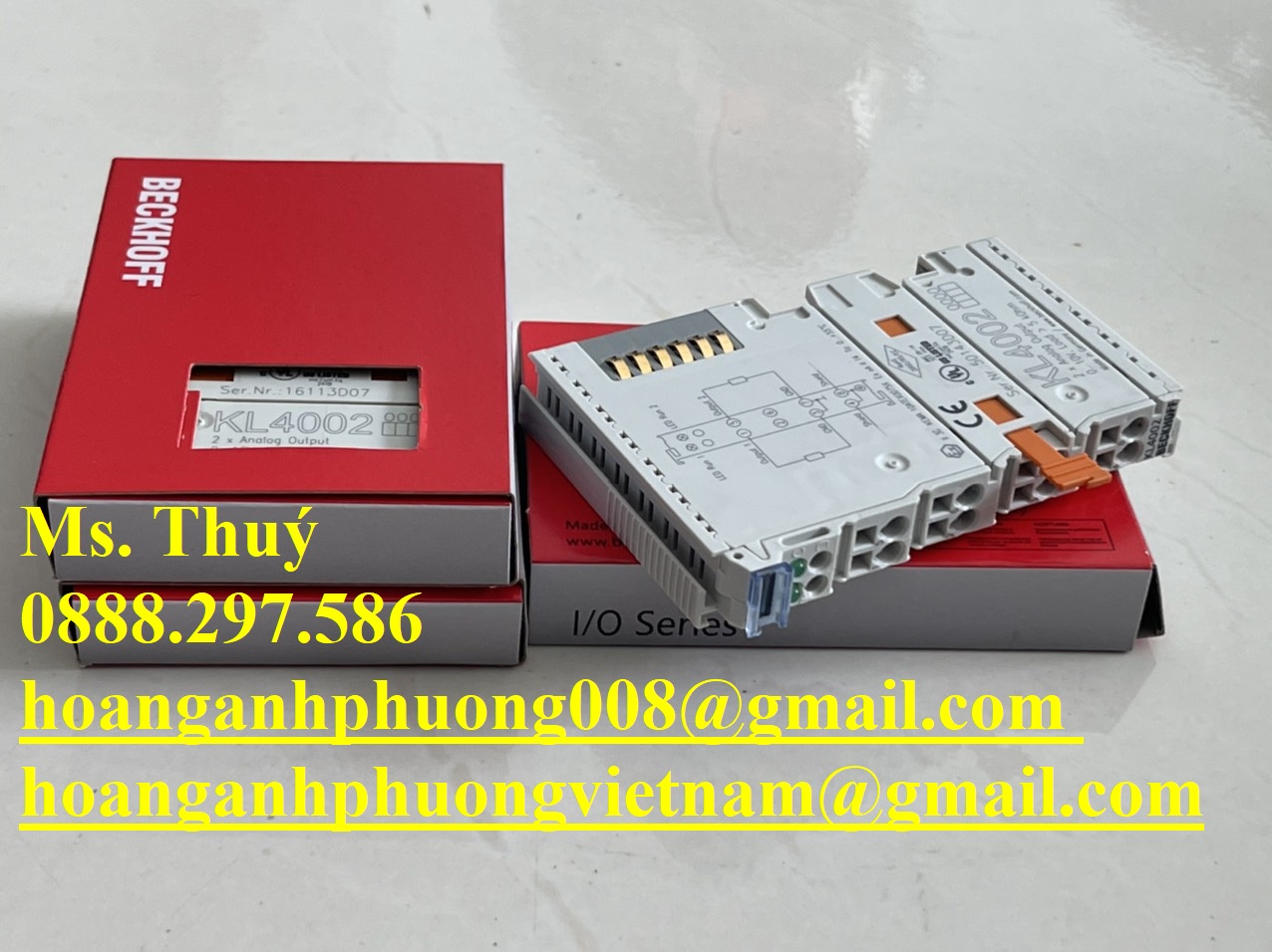 Chuyên module Beckhoff KL4002 - Giá tốt nhất toàn quốc
