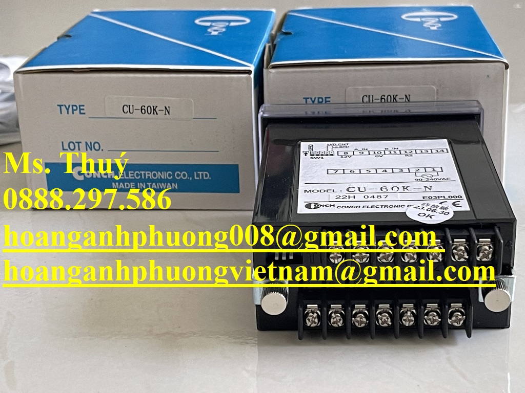 CONCH CU-60K-N - Bộ đếm mới 100% - BH 12 tháng