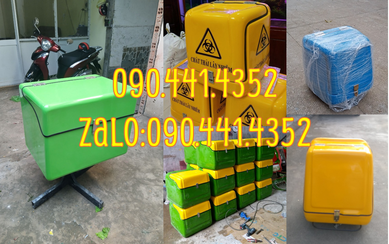 Bán thùng ship hàng sau xe máy, thùng giao hàng có giữ nhiệt,