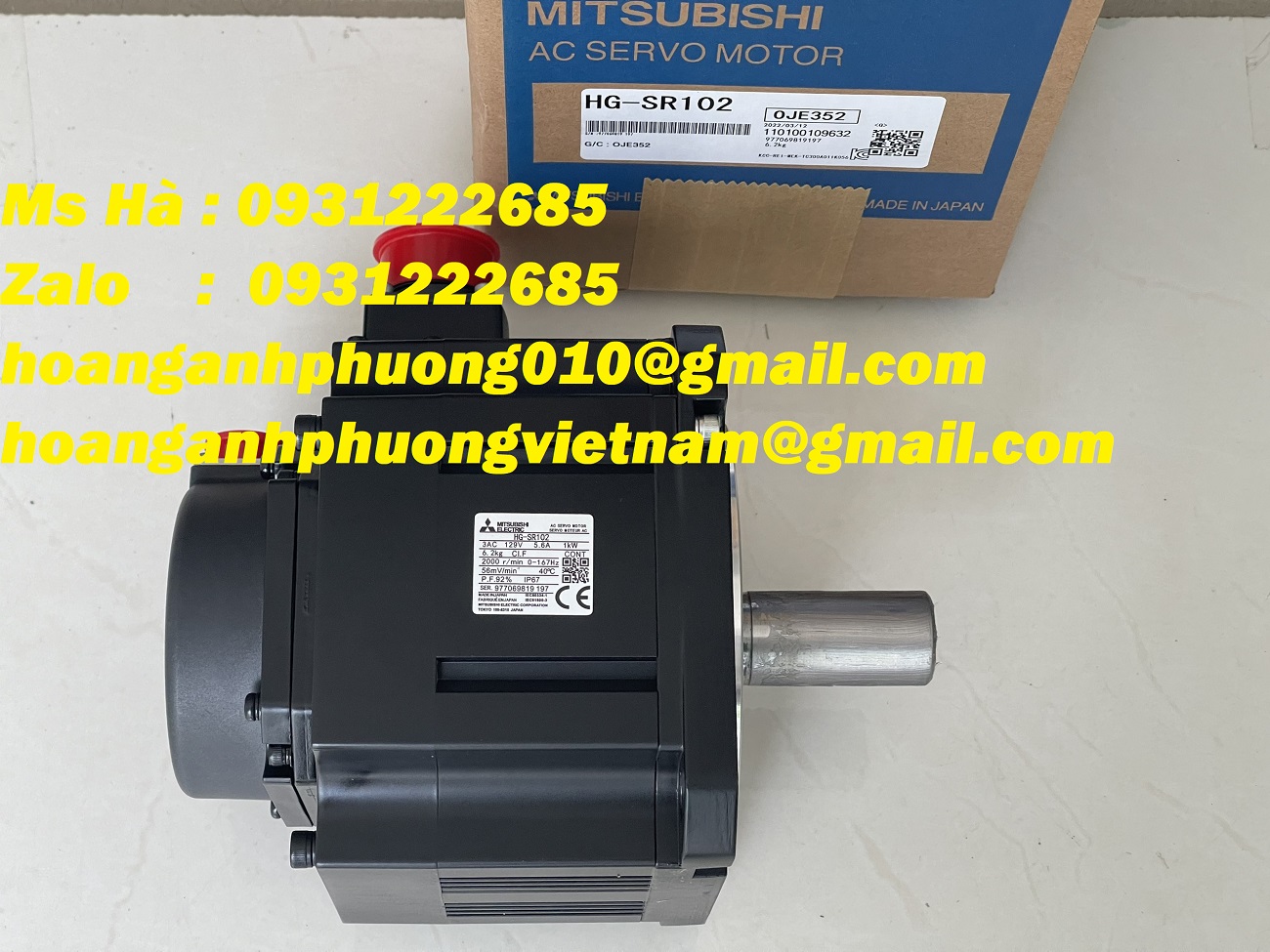 Mitsubishi HG-SR102 giá siêu tốt dòng motor - Hoàng Anh Phương