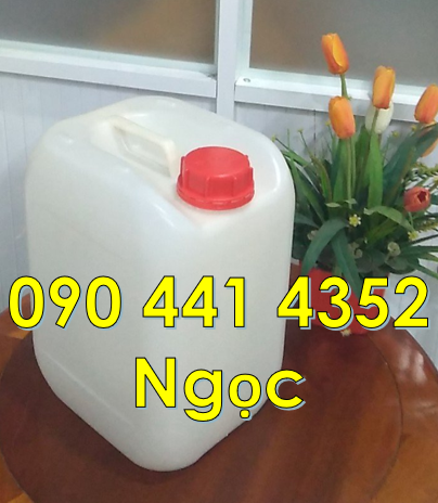 Bán can nhựa 10L đựng hóa chất độc hại, can nhựa 20 lít, 25 lít, 30L