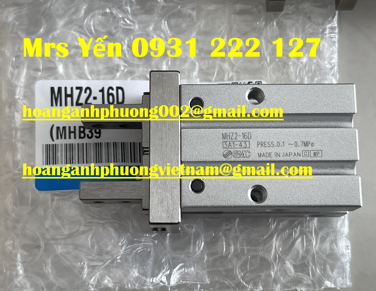 MHZ2-16D Xy lanh SMC giá tốt bảo hành 12 tháng tại Dĩ An