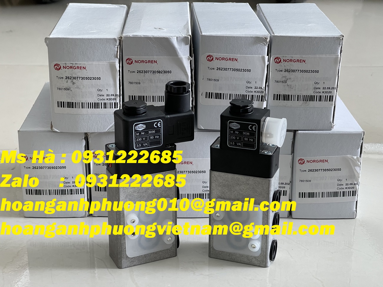 Van solenoid norgren 2623077 giá tốt - cạnh tranh toàn quốc