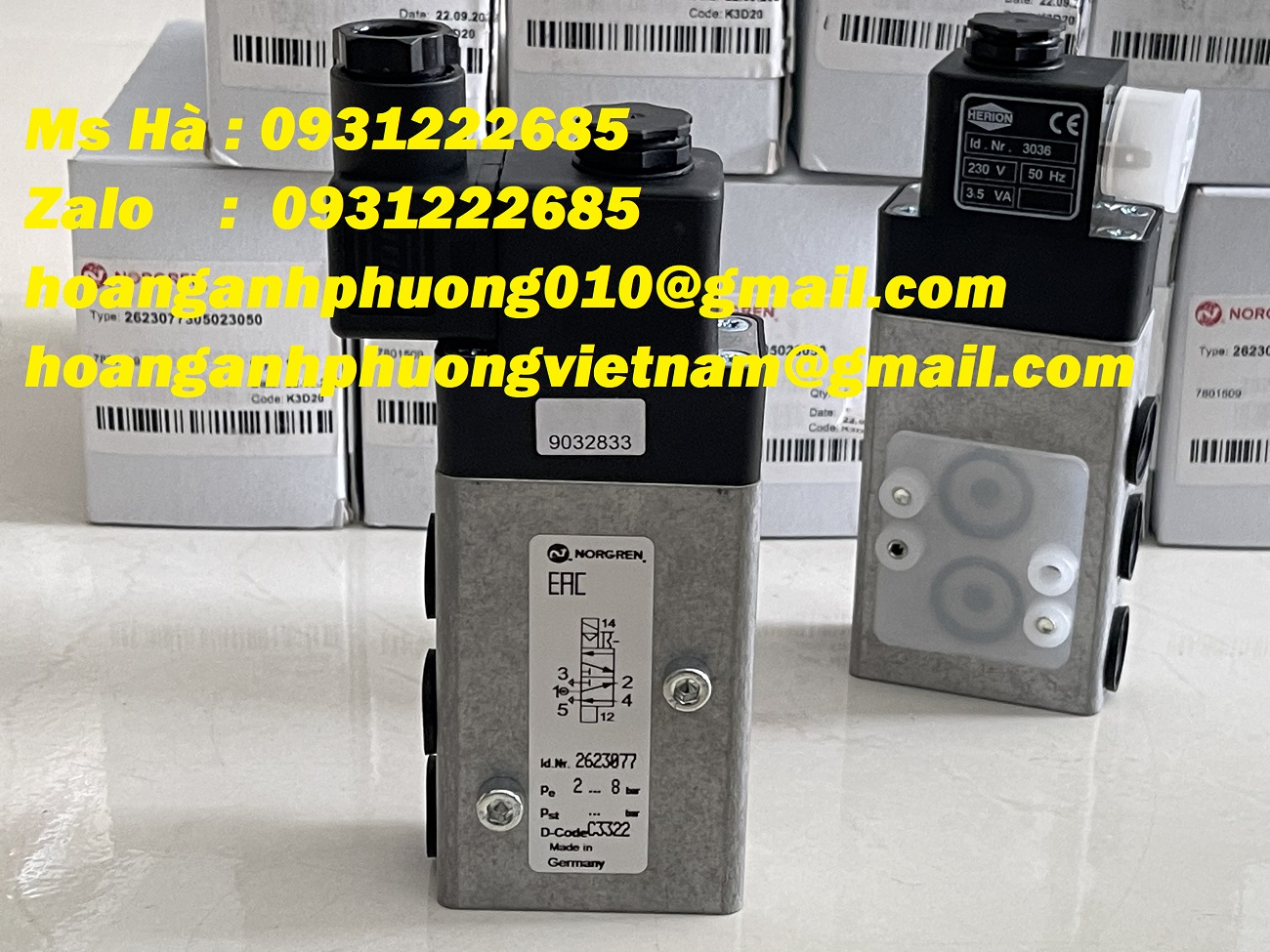 Van solenoid norgren 2623077 giá tốt - cạnh tranh toàn quốc