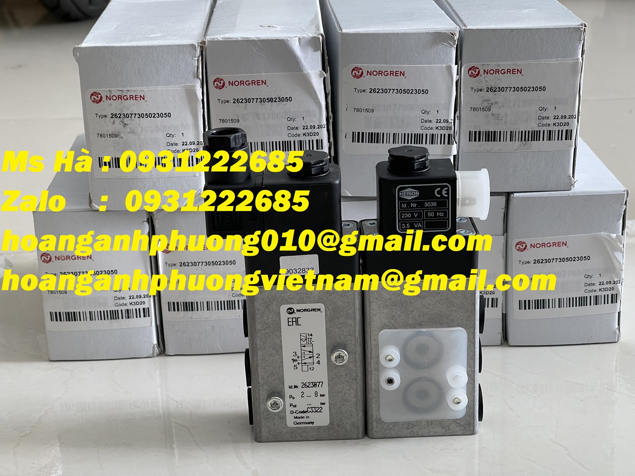 Van solenoid norgren 2623077 giá tốt - cạnh tranh toàn quốc