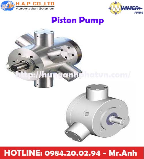 máy bơm piston wimmer tại việt nam, wimmer pump