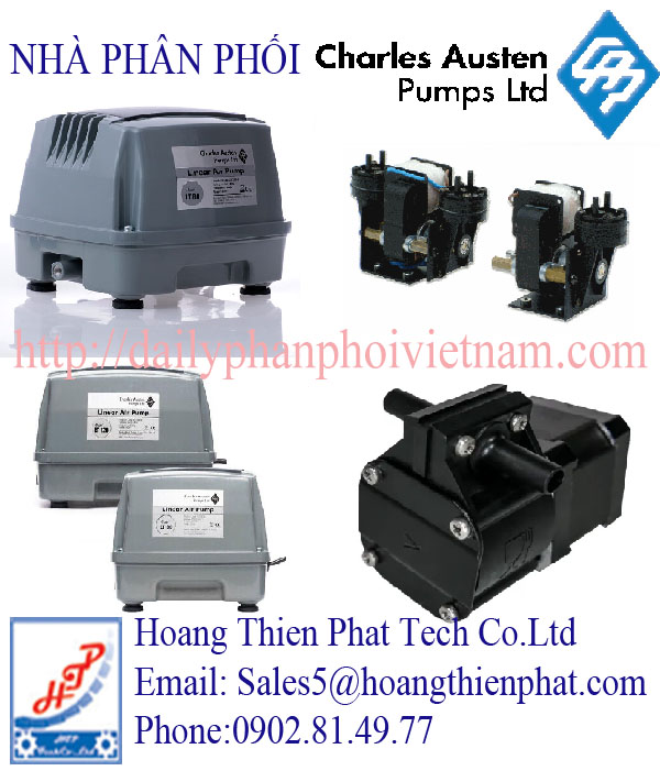 Máy bơm chân không Charles Austen Pumps.