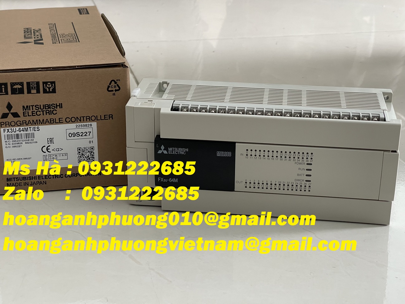 Mitsubishi electric - PLC giá tốt FX3U-64MT/ES - bảo hành 12 tháng