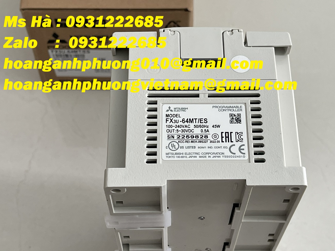 Mitsubishi electric - PLC giá tốt FX3U-64MT/ES - bảo hành 12 tháng