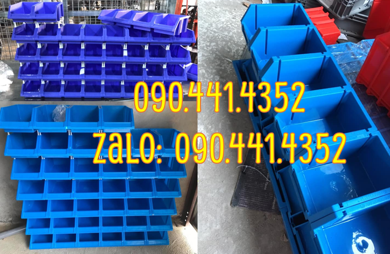 Khay nhựa a6 màu vàng phân loại ốc vít, kệ đựng dụng cụ a6 màu đỏ