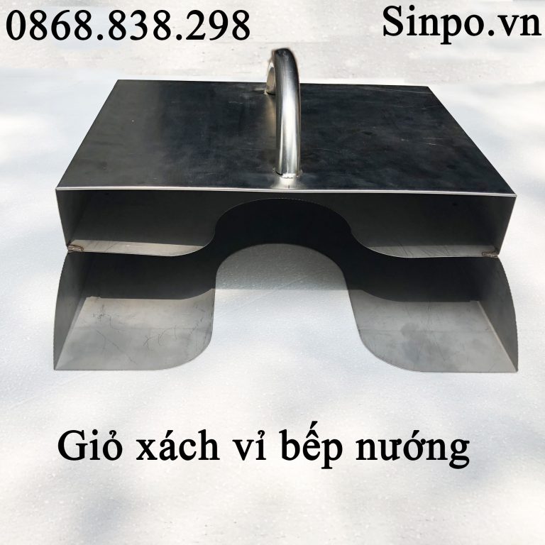 Giỏ xách vỉ nướng inox bếp nướng cho nhà hàng BBQ