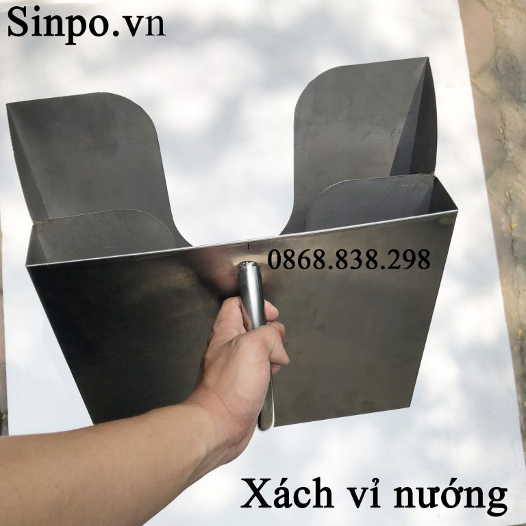 Giỏ xách vỉ nướng inox bếp nướng cho nhà hàng BBQ