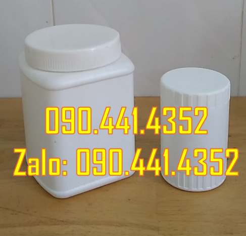 Hủ nhựa HDPE trắng, hủ nhựa 50gr, hủ nhựa 100 gam, hủ nhựa 250 gam